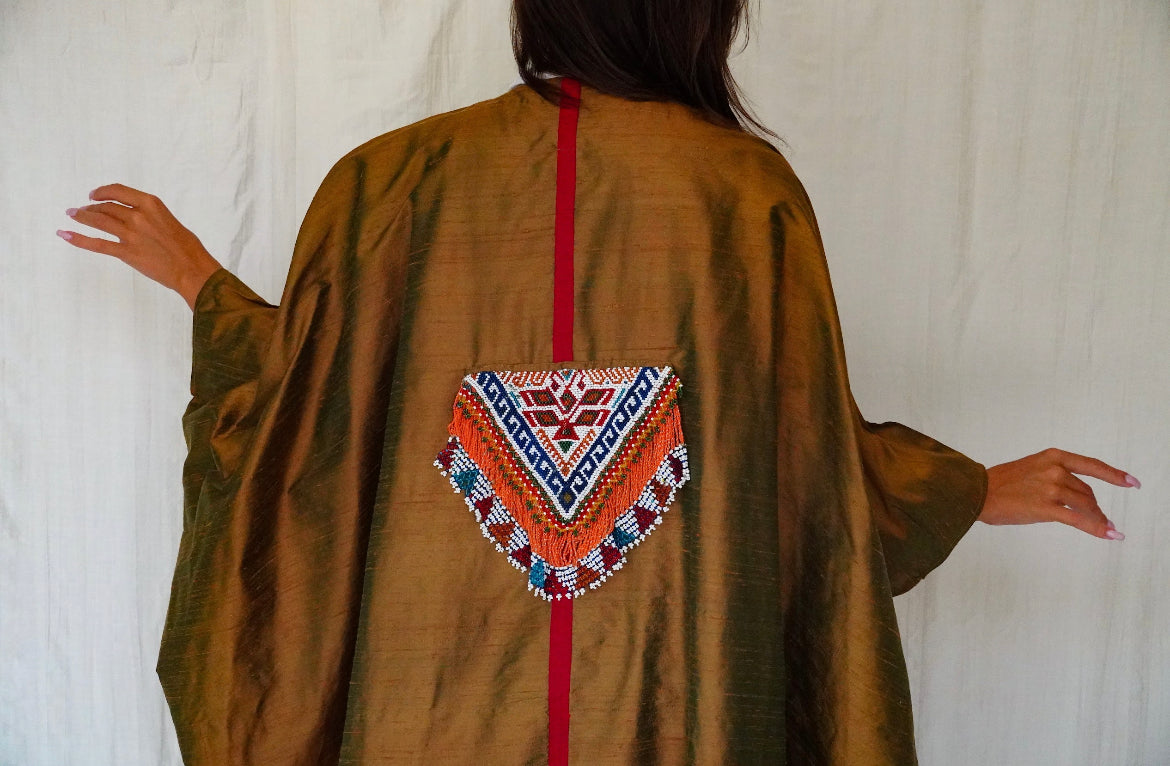 Summer brass abaya - SF2321