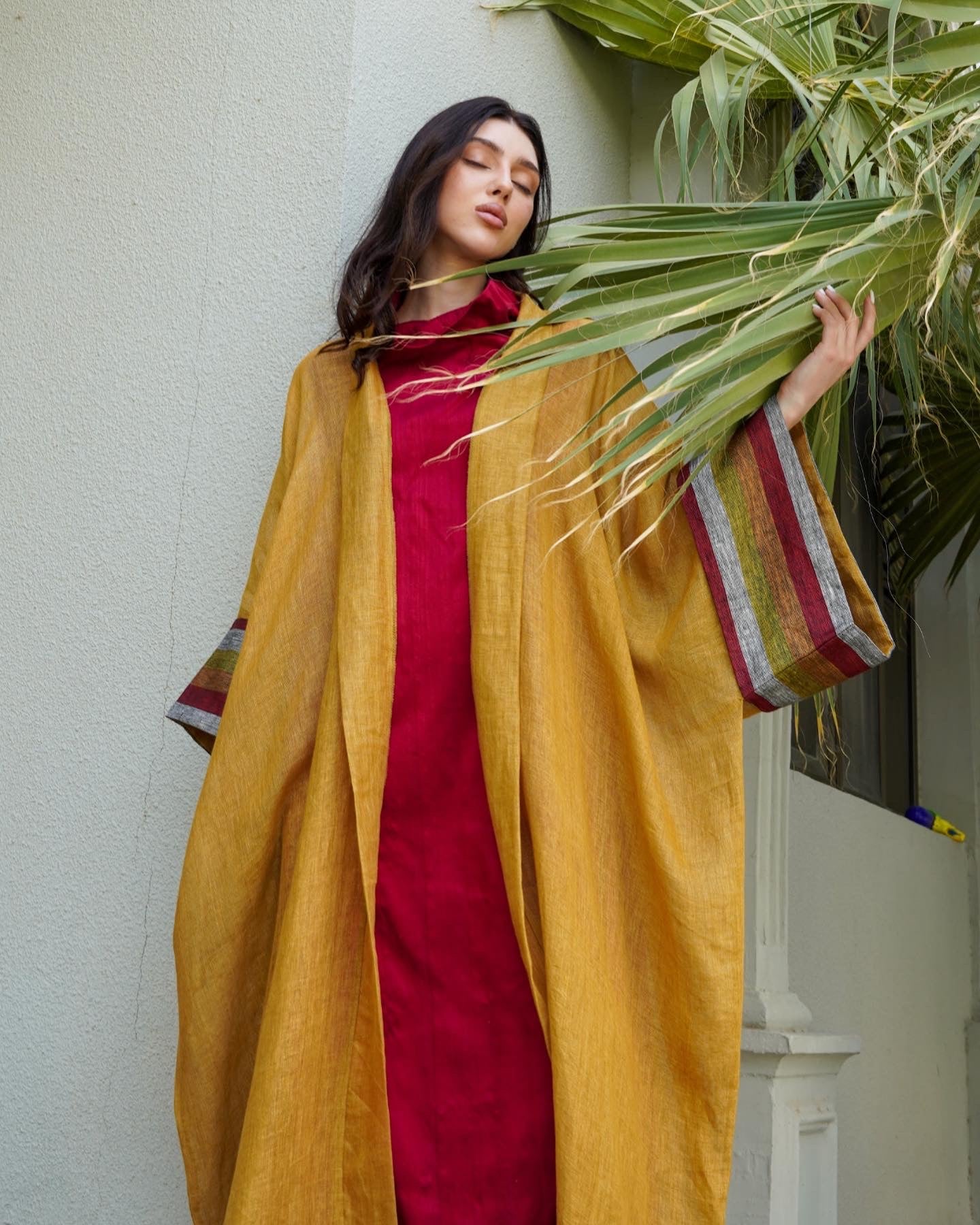 Fuchsia Shantung Summer dress