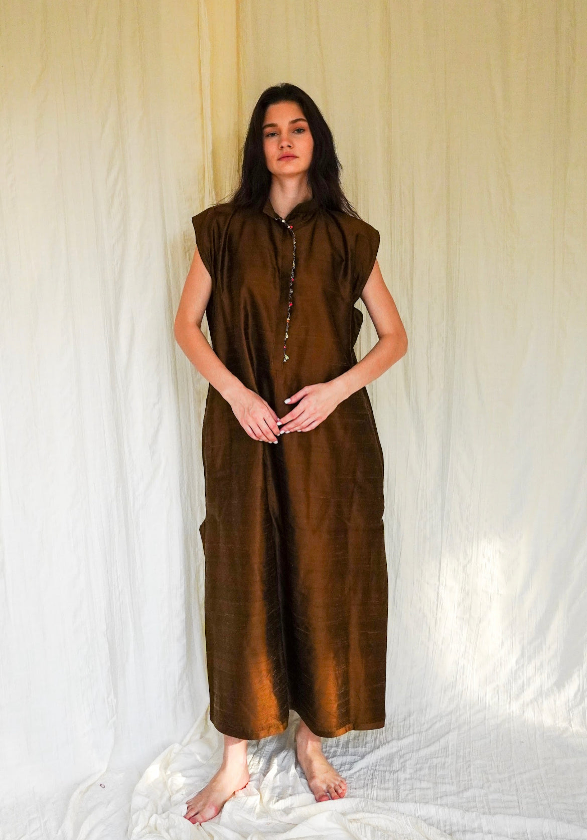 Brown dress