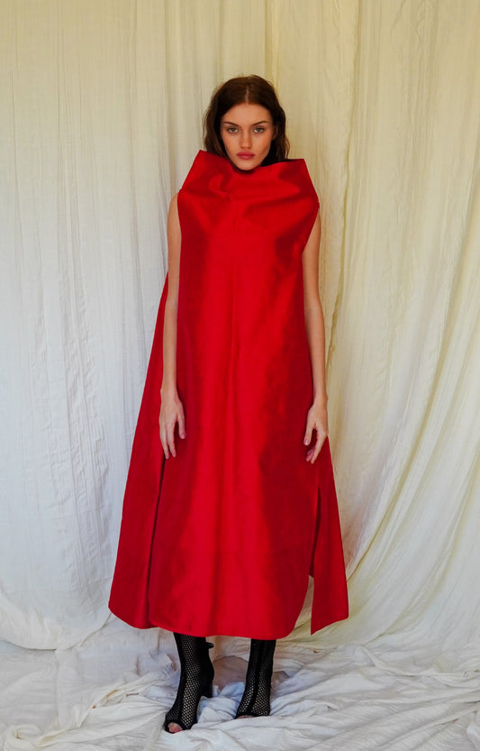 Red dress